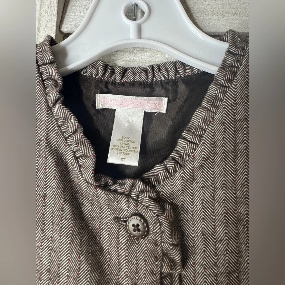 Janie and Jack Toddler Tweed Dress 2T Quiet Luxury Classic Dress Cottagecore